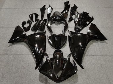 2009-2011 Plain Gloss Black R1 Fairings