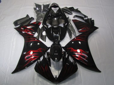 2009-2011 Red Flame R1 Fairings