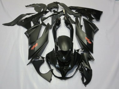 2009-2012 Black ZX6R Fairings