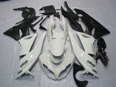 2009-2012 Gloss White ZX6R Fairings
