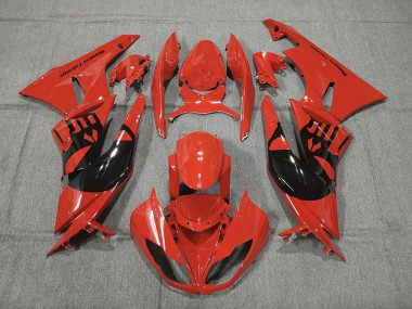 2009-2012 Red Punisher ZX6R Fairings