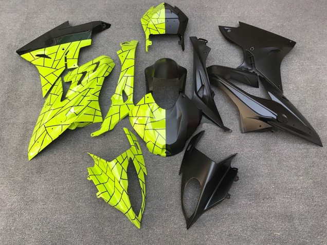2009-2014 Alien Blue and White S1000RR Fairings