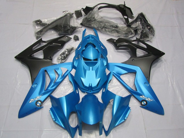 2009-2014 Alien Blue and White S1000RR Fairings