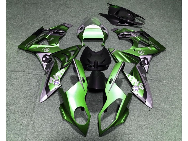 2009-2014 Alien Blue and White S1000RR Fairings