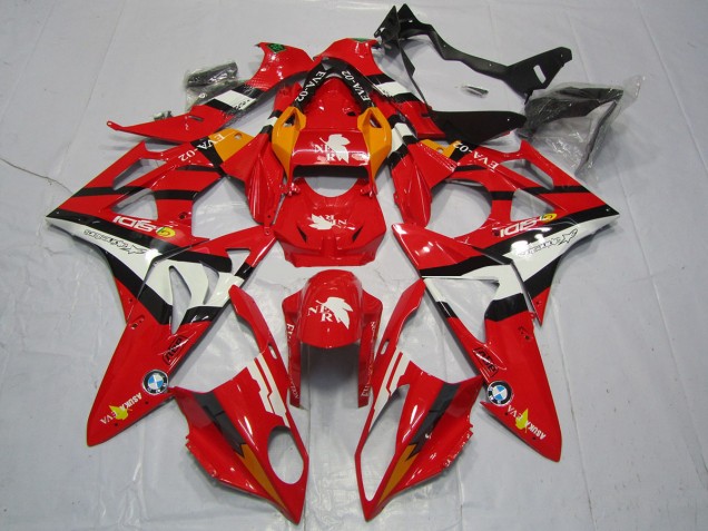 2009-2014 Alien Blue and White S1000RR Fairings