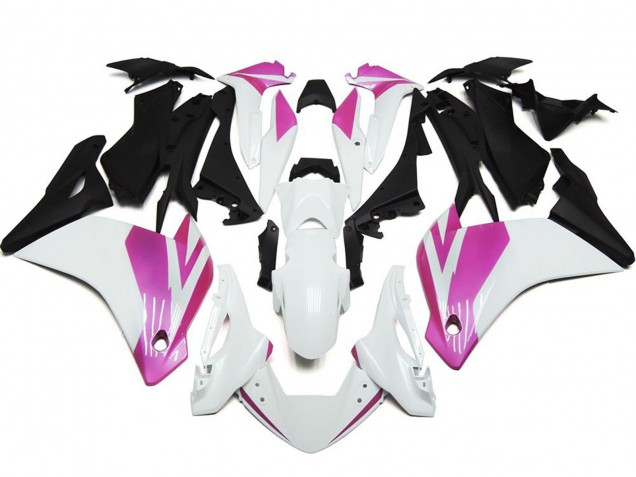 2011-2014 Pink and White Gloss CBR250RR Fairings
