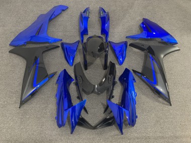 2011-2024 Blue Black and Grey GSXR 600-750 Fairings
