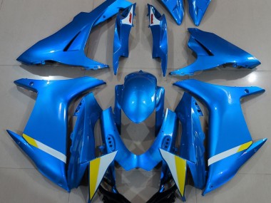 2011-2024 Full Gloss Light Blue GSXR 600-750 Fairings
