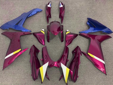 2011-2024 Gloss Red and Blue GSXR 600-750 Fairings