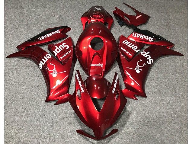 2012-2016 Deep Red Custom CBR1000RR Fairings
