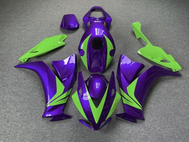 2012-2016 Gloss Purple and Green CBR1000RR Fairings