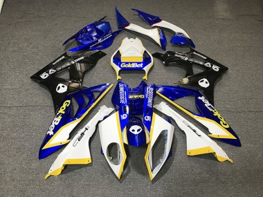 2012-2016 Gloss White and Blue CBR1000RR Fairings