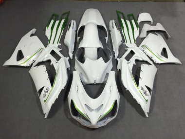 2012-2021 Pearl White Custom ZX14R Fairings