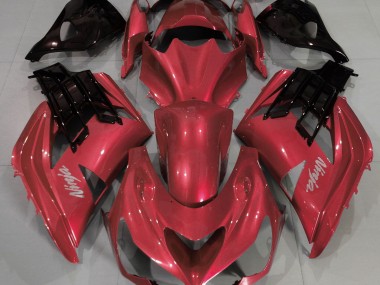 2012-2021 Vibrant Red ZX14R Fairings