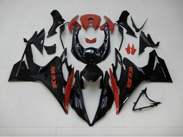 2013-2016 Gloss Black Style Daytona 675 Fairings