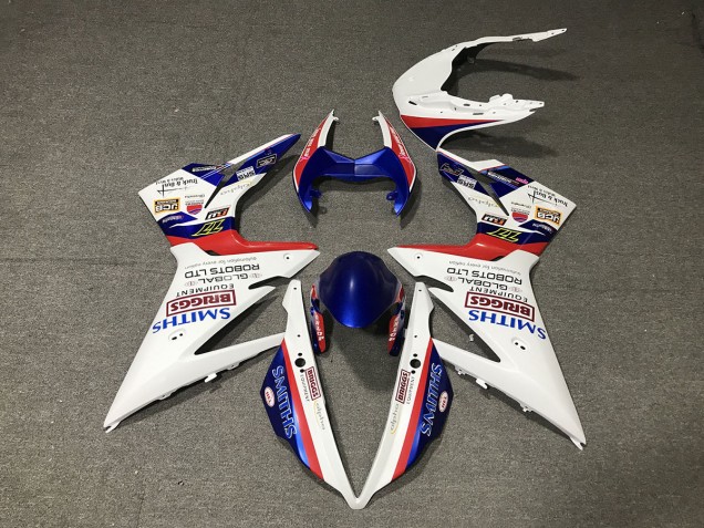 2013-2016 Gloss White Daytona 675 Fairings