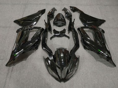 2013-2018 Gloss Black with Decals ZX6R Fairings