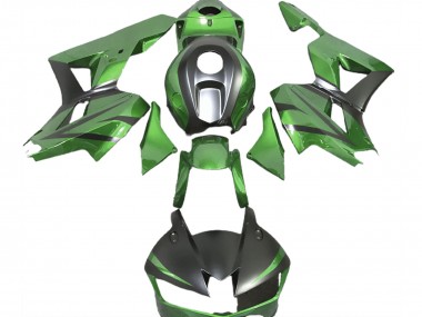 2013-2023 Lizard Green and Matte Black CBR600RR Fairings