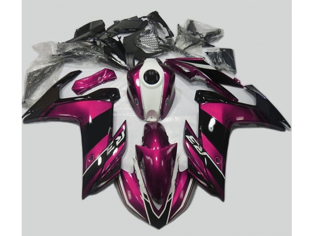 2015-2018 Pink and Gloss Black R3 Fairings