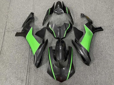 2015-2019 Carbon Fiber & Green R1 Fairings