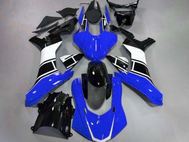 2015-2019 Gloss Blue White and Black R1 Fairings