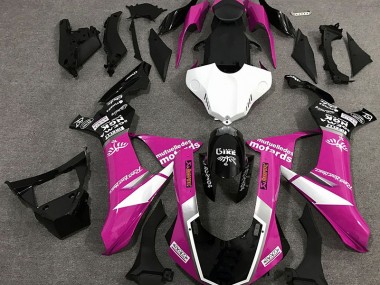 2015-2019 Gloss Pink Logo Style R1 Fairings