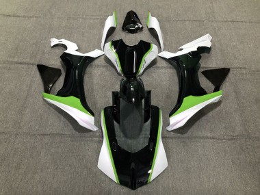 2015-2019 Green Black and White R1 Fairings