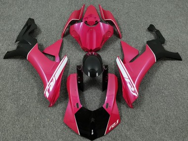 2015-2019 Hot Pink and Black R1 Fairings