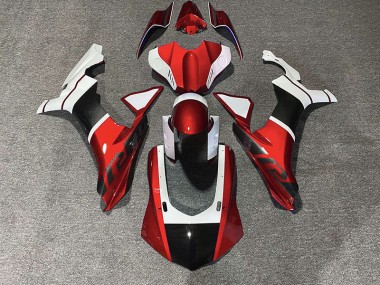 2015-2019 Red & Carbon Fiber Accents R1 Fairings