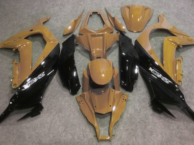 2016-2019 Desert Tan and Black ZX10R Fairings