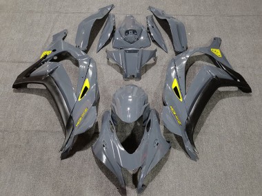 2016-2019 Nardo Grey & Black ZX10R Fairings