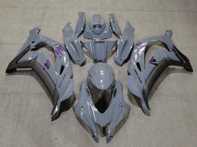 2016-2019 Nardo Grey & Purple ZX10R Fairings