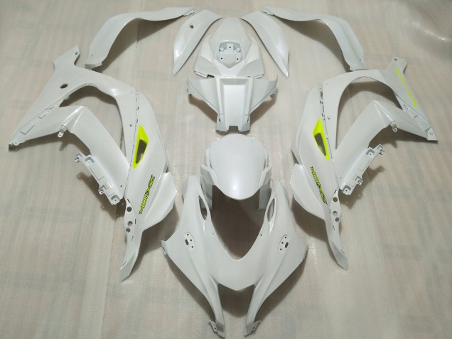 2016-2019 Pearl White ZX10R Fairings