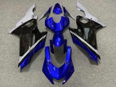2017-2021 Cement Black and Blue R6 Fairings