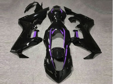 2017-2023 Gloss Black & Purple Lining CBR1000RR Fairings
