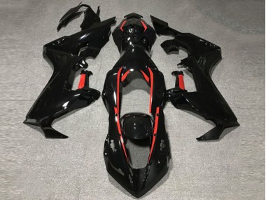 2017-2023 Gloss Black W Red Lining CBR1000RR Fairings