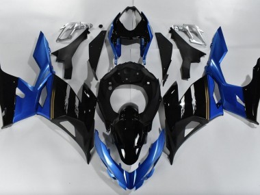 2018-2023 Blue and Black Ninja 400 Fairings