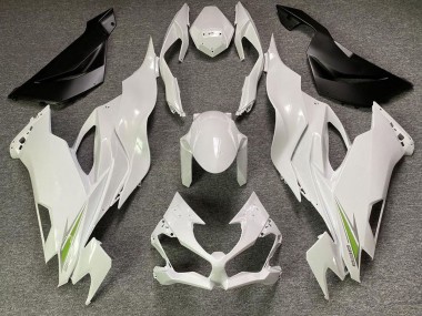 2019-2023 Pearl White ZX6R Fairings