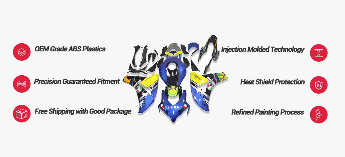 Best Aftermarket Motorcycle Fairings | Fairing Road UK Official
