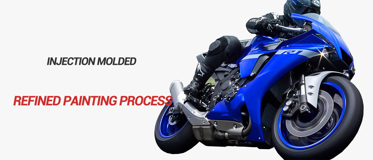 Injection Molded, Refined Painting Process | Fairing Road UK Official